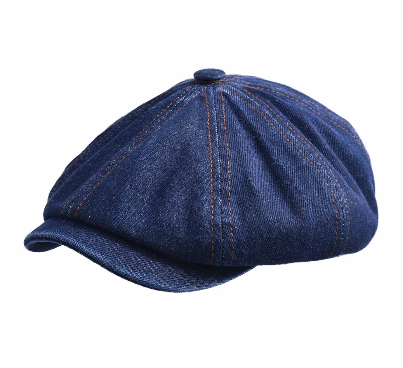 Gorra Plana Hombre Seward Canvas Stetson Boinas