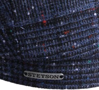Stetson Gorra Hatteras Lambswool Patchwork Hombre Forro oto/ño//Invierno Made in The EU de Lana con Visera
